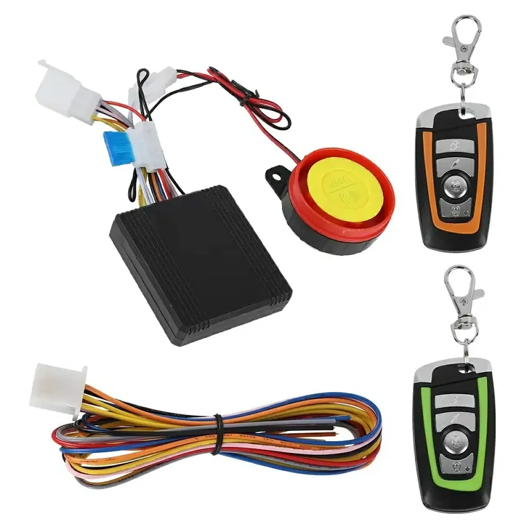 Robustný a spoľahlivý systém proti krádeži pre motocykle