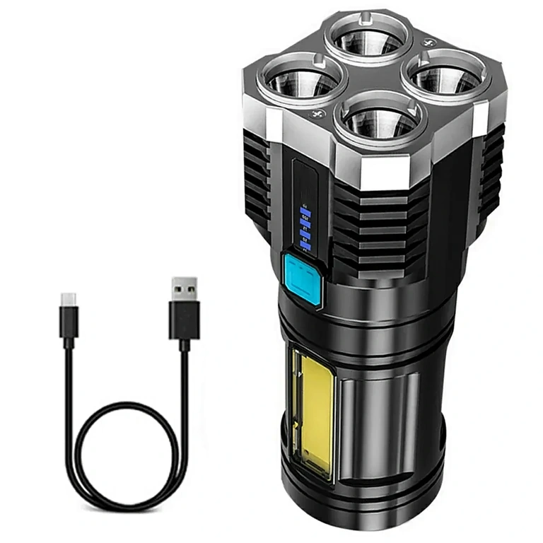 LED baterka s veľmi silným svetlom na poľovačku