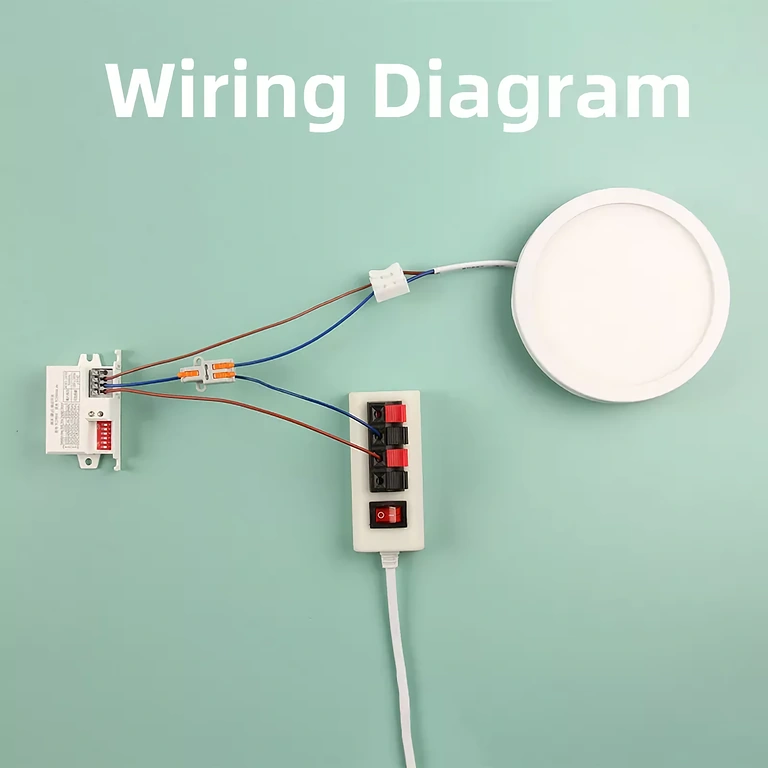 Schéma pripojenia pohybového senzora na 220V