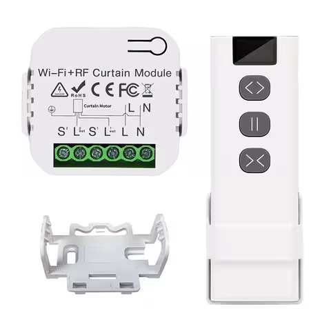 Automatizácia roliet, žalúzií, závesov – WiFi, Tuya, RF diaľkové ovládanie