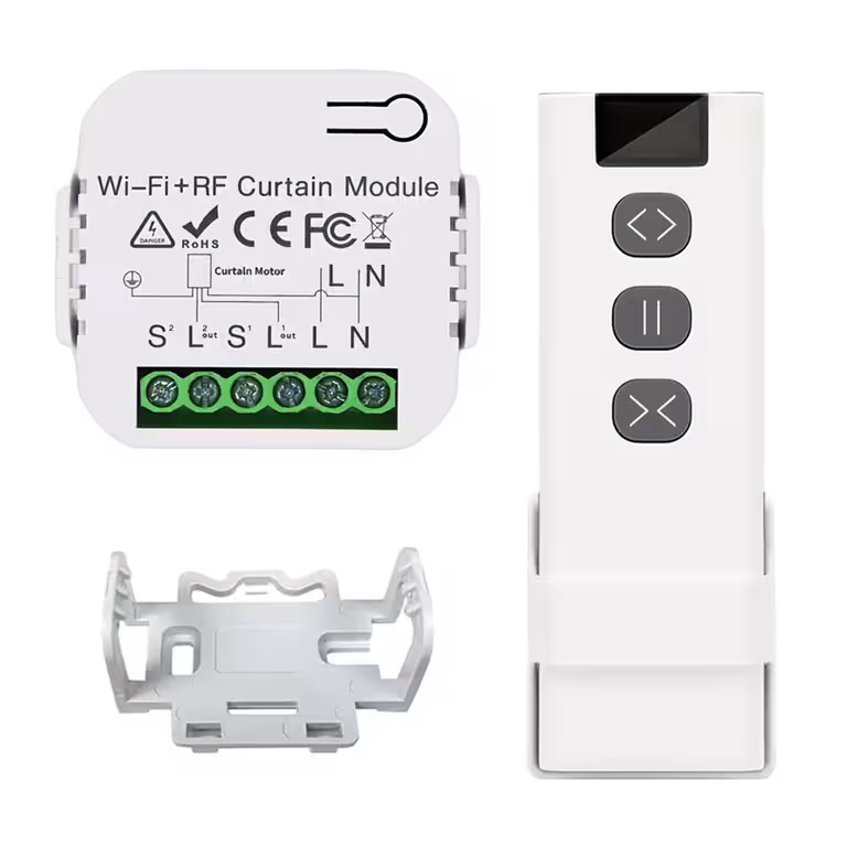 Automatizácia roliet, žalúzií, závesov – WiFi, Tuya, RF diaľkové ovládanie