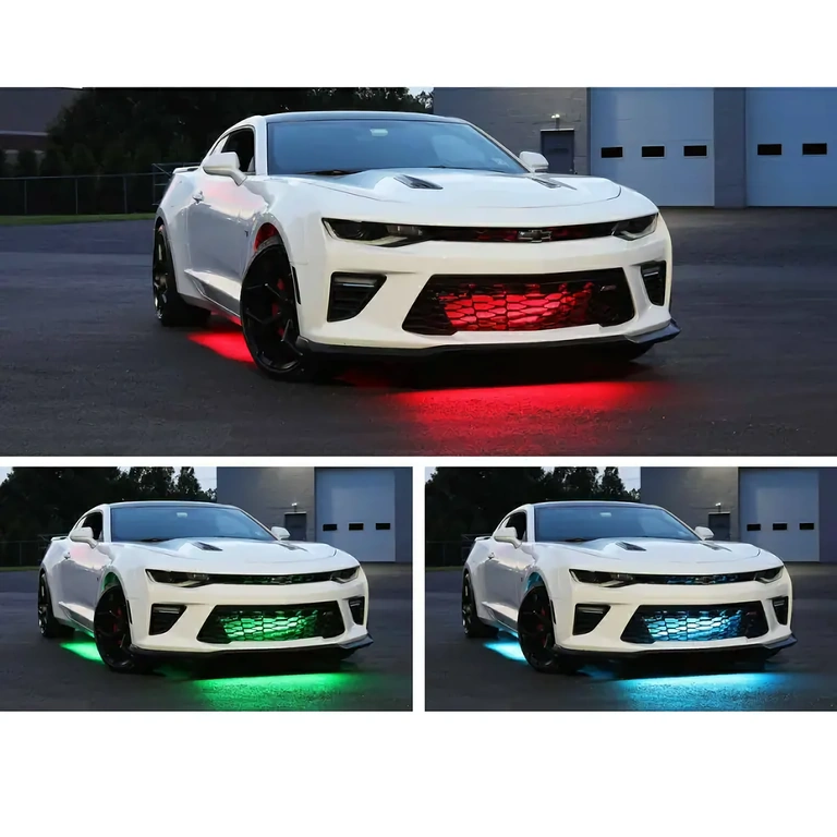 LED osvetlenie pod auto pre vizuálny efekt v noci