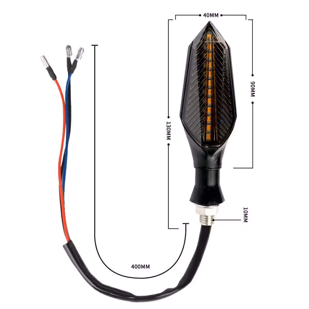 Smerovky s upevnením na riadidlá kolobežky