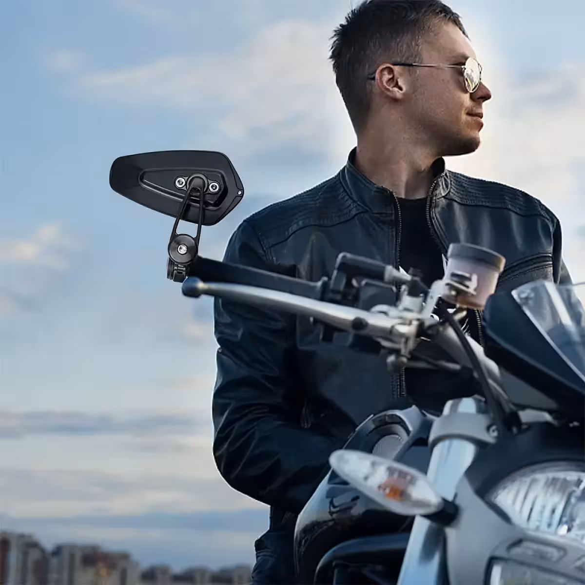 Univerzálne CNC hliníkové zrkadlá pre motocykle