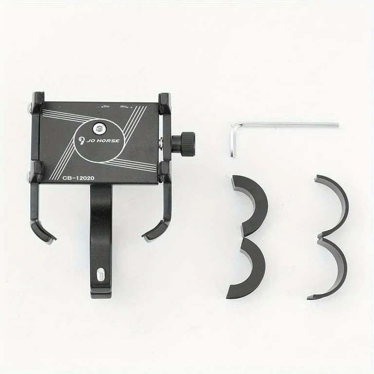 Držiak telefónu s tlmením otrasov pre elektrické kolobežky a bicykle