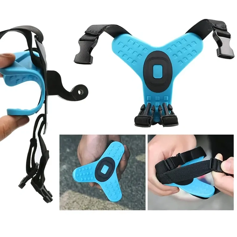 Bezpečný systém na upevnenie akčnej kamery na motorkársku prilbu