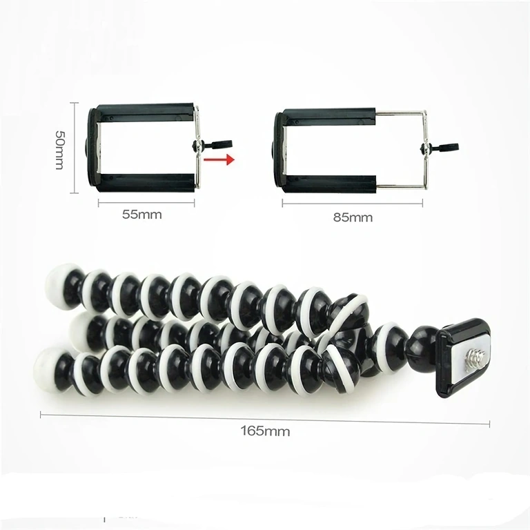 Kompaktný a ľahký statív Kompaktný a ľahký statív, ideálny na použitie na cestách