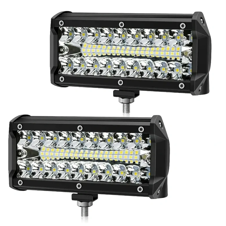 Sada 2 ks LED BAR reflektorov 240 W, 24000 lm, IP68 pre ATV, auto, traktor