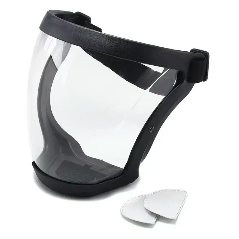 Maska s prachovým filtrom a náhradnými filtrami PM2.5 Ochranná maska na tvár s prachovým filtrom, vrátane 5 náhradných PM2.5 filtrov