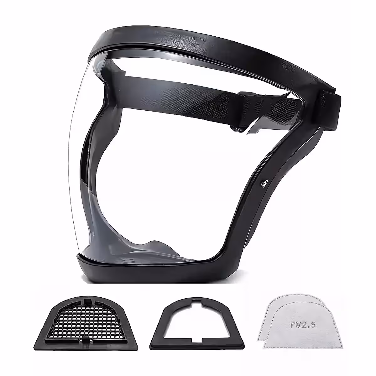 Sada 5 náhradných PM2.5 filtrov pre ochrannú masku na tvár