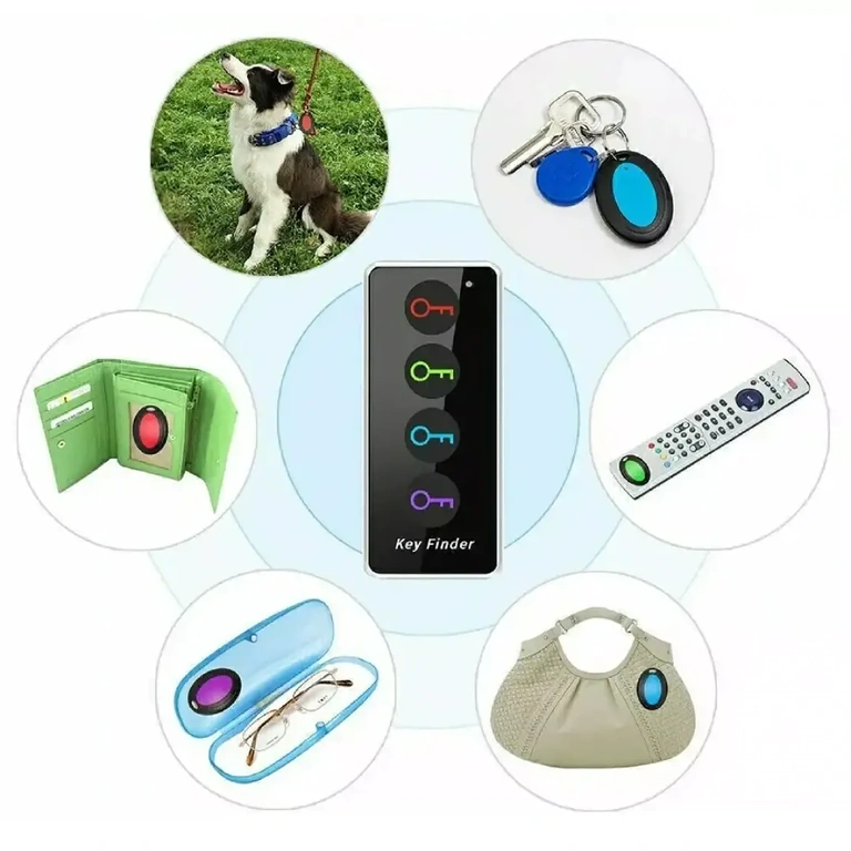 Praktické použitie zariadenia na vyhľadanie predmetov