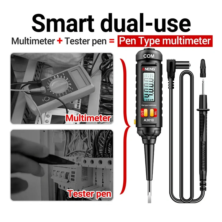 Praktická ukážka použitia testeru napätia