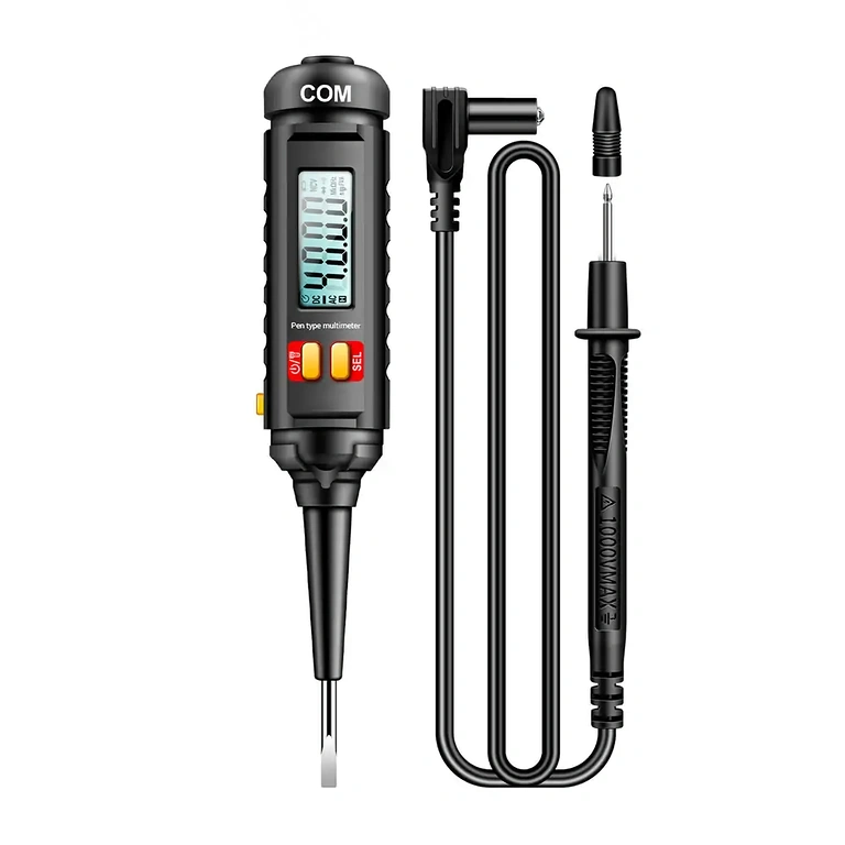 Napäťové pero používané na testovanie 12V autobatérie