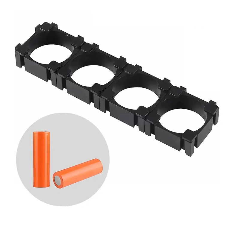 Štyri modulárne držiaky pre Li-ion články 18650, doplnková sada Štyri modulárne držiaky pre Li-ion 18650 články, pripravené na použitie