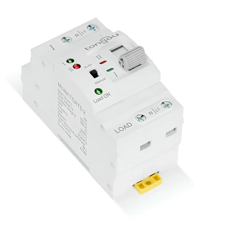 Detailné zábery svoriek ATS zariadenia