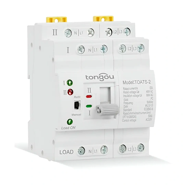 Trojfázový ATS pre riadenie napájania vo fotovoltaických systémoch