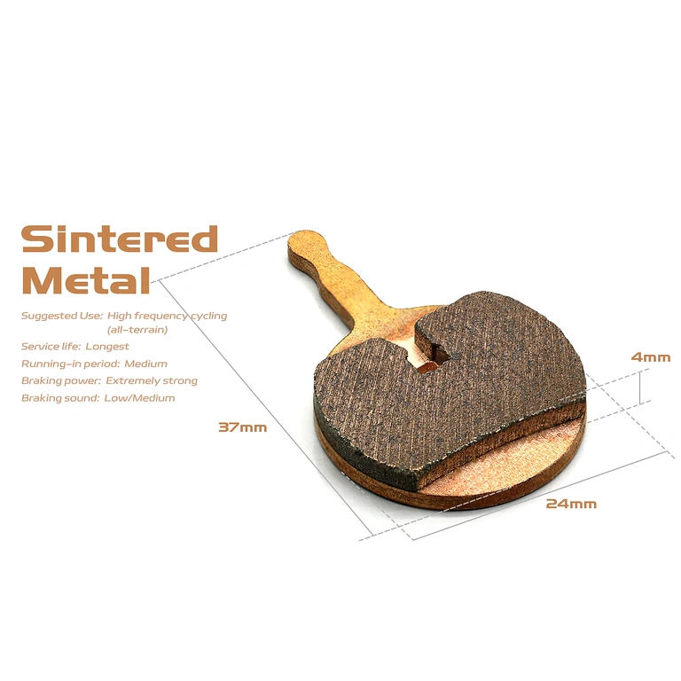 Detailný obrázok kovových brzdových doštičiek AVID BB5