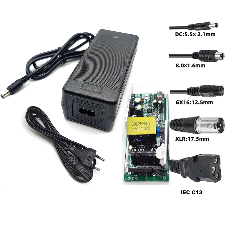 Nabíjačka s koaxiálnym konektorom 8mm Nabíjačka 48V–54,6V 2A s koaxiálnym konektorom 8mm kompatibilná s Xiaomi a Segway-Ninebot