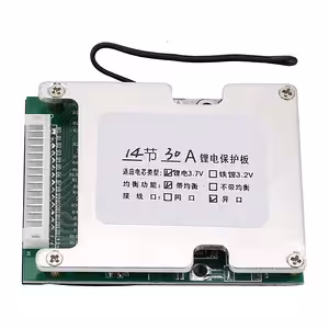 BMS 14S 52V 30A pre Li-Ion batérie – ochrana a vyvažovanie akumulátorov