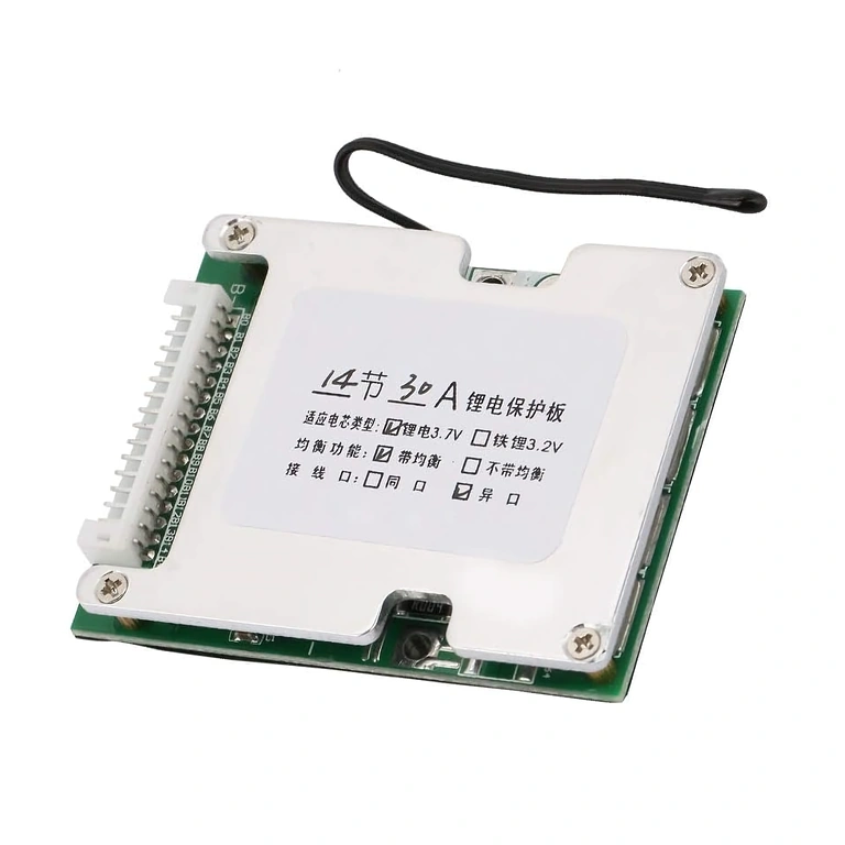 Inteligentný obvod BMS 14S 52V 30A s ochranou proti preťaženiu a vybití