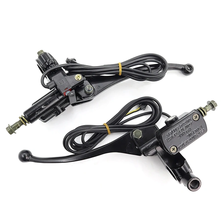 Kompletná sada brzdových páčok pre elektrický skúter, obe strany