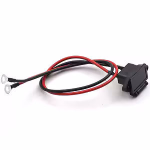Napájací konektor batérie pre elektrickú kolobežku Citycoco a Harley – nabíjací kábel 60 cm