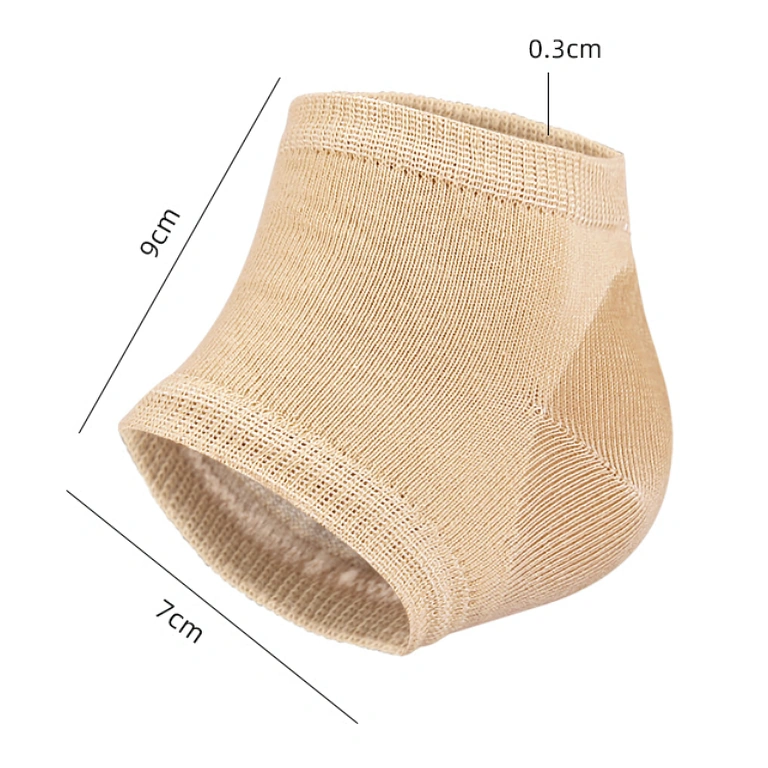 Detail gélovej vložky do päty zo silikónu