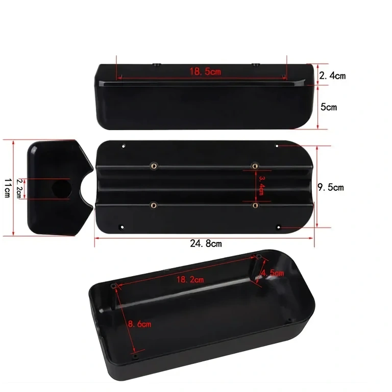 Rozmery krabice 24,8 × 9,5 × 5 cm