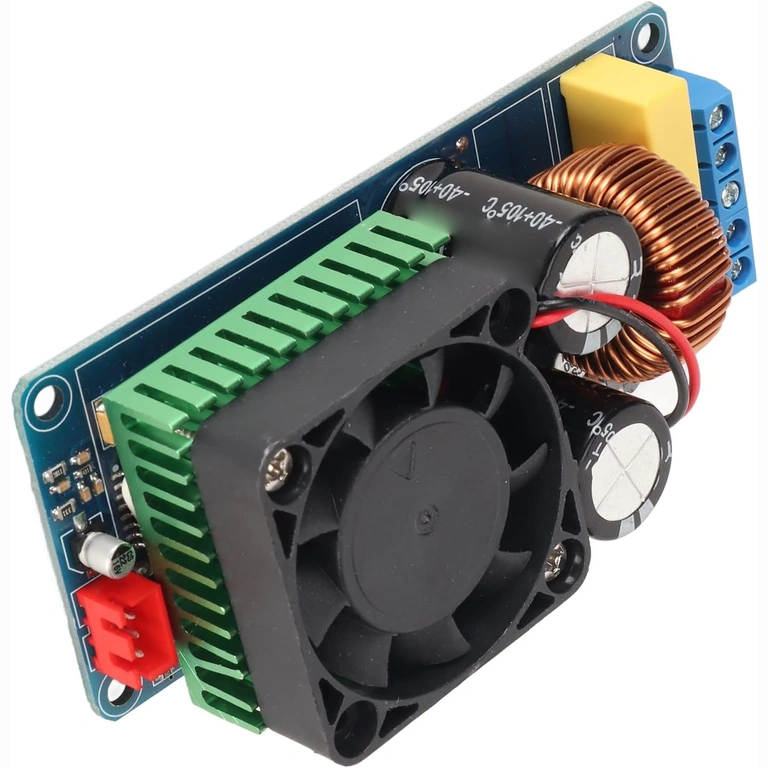 Detail chladiča pre mono zosilňovač 500W