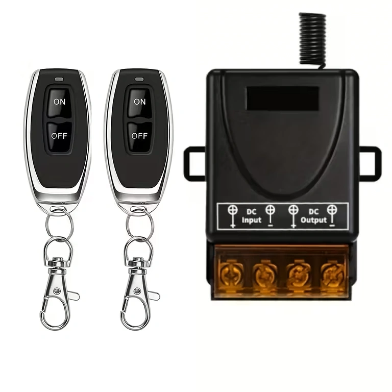 Relé s diaľkovým ovládaním 24V 30A pre čerpadlá, svetlá a priemyselné stroje