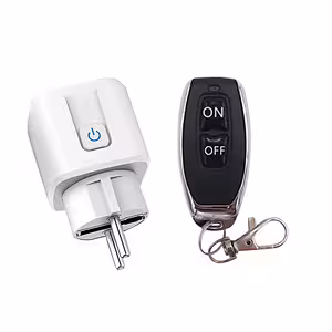 RF433 zásuvka s diaľkovým ovládaním – spínač a zásuvka ovládaná rádiom