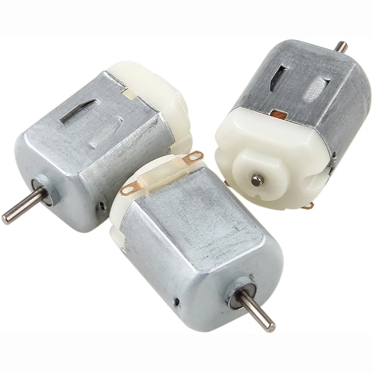 Mini DC motor 130, napätie 3V, sada 6 kusov