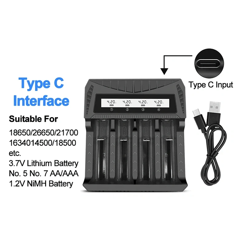 Nabíjačka kompatibilná s viacerými typmi batérií