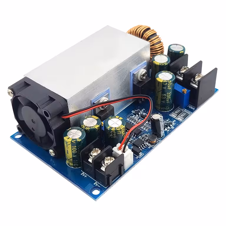DC-DC Step-Down zdroj 12–75V 25A 600W – regulátor napätia a prúdu CV/CC pre napájanie a batérie