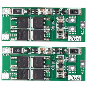 Sada 2 ks – BMS modul 2S 20A 7,4V s vyvážením – schéma súčasťou