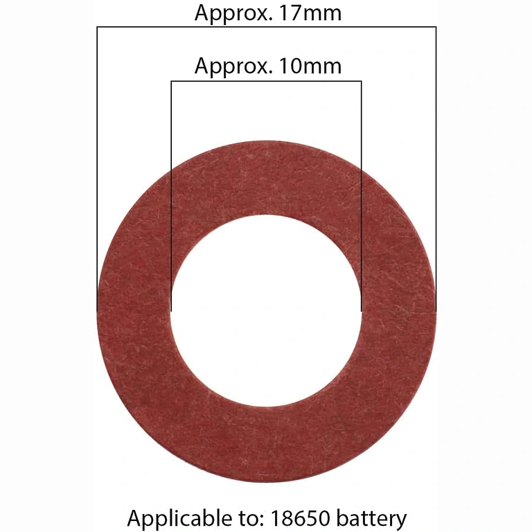 Presné rozmery 17,8x10,5x0,3 mm pre izolačný papier 18650