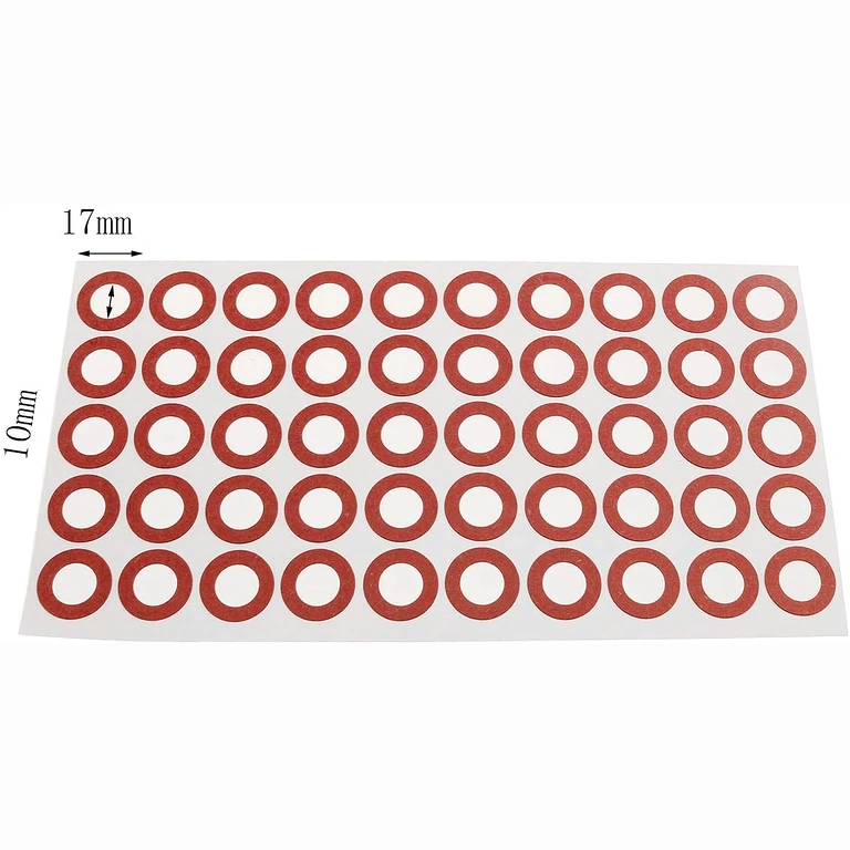 Červený izolačný papier pre anódový bod 18650 batérií