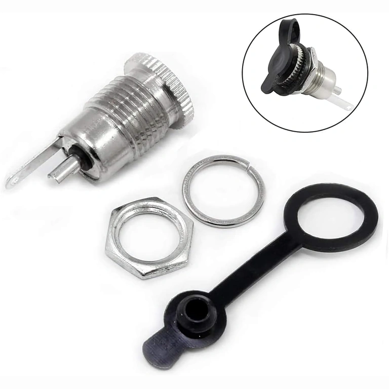 Sada 5 kusov DC konektora 12V 5,5x2,1 mm – balenie