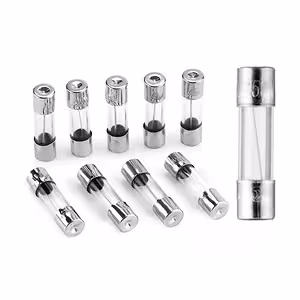 Sada 100 ks Sklenená poistka 10A 250V – rýchla ochrana elektrických zariadení