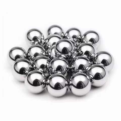 Prémiové kovové guličky z ložiskovej ocele – 100% okrúhle, veľkosti 6mm, 8mm, 10mm, 12mm