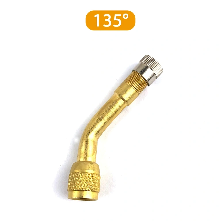 Sada 4 ks predlžovač ventilov auta 135°, doplnkový pohľad