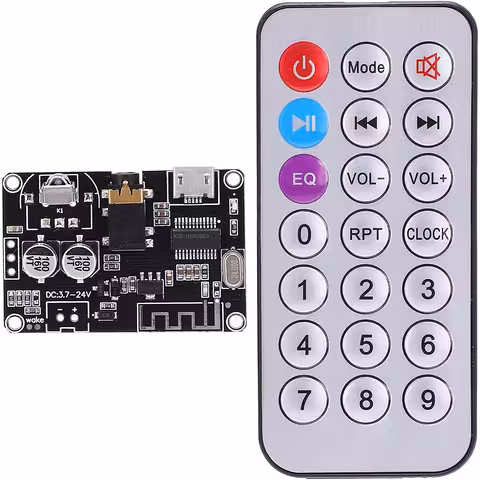 Diaľkové ovládanie Bluetooth modulu XY-WRBT – funkcie tlačidiel