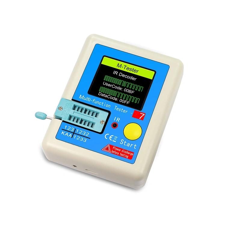 Farebný TFT displej LCR-T7 – detail obrazovky