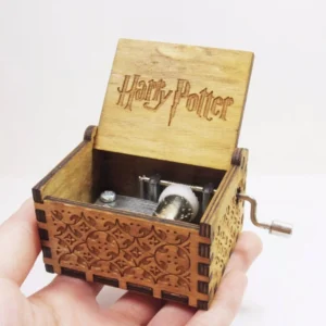 Box Hudobná skrinka Harry Potter elegantná drevená krabička pre deti   na predaj