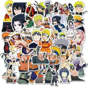 Nálepky Anime s Naruto Shippuden Stickers lepidlo