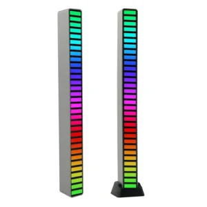 RGB led bar s aktiváciou zvuku vu meter s LED svetelnými hrami po hudbe